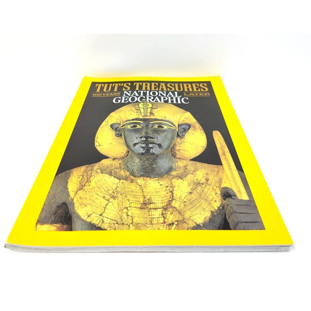 National Geographic Magazine Tut's Treasures November‎ 2022 Egypt History Issue